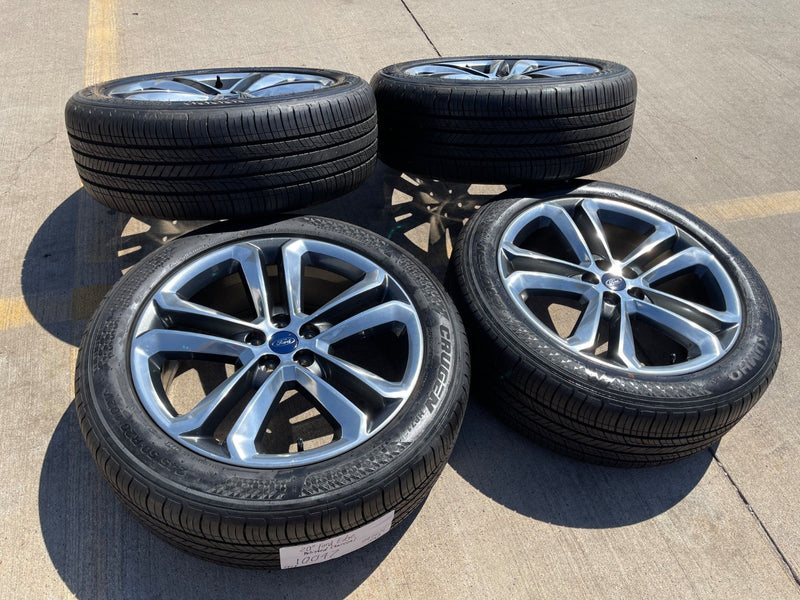 20" Ford Edge OEM 10047 rims wheels Escape Maverick Lincoln Continental MKX MKC Texas Truck Tire