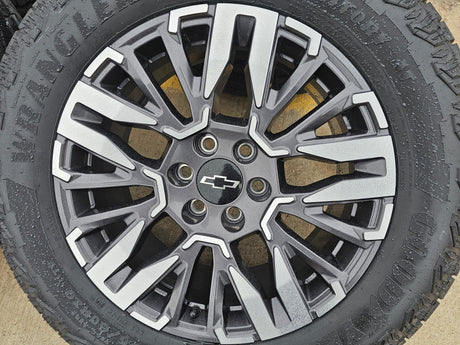 20" Chevy Silverado Z71 GMC Sierra Canyon Colorado OEM wheels rims 2025 2026 NEW Texas Truck Tire