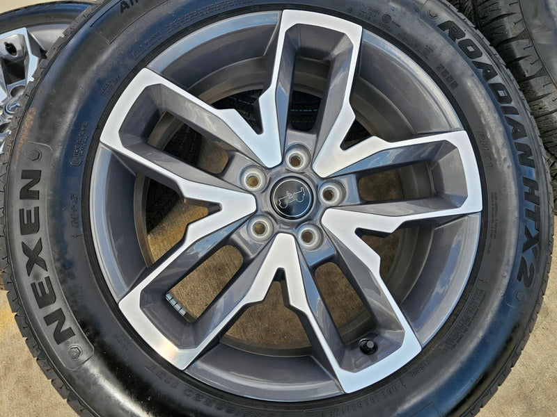 20" Jeep Wrangler Rubicon 4XE OEM 9333 wheels rims Gladiator 2024 2025 2026 Texas Truck Tire