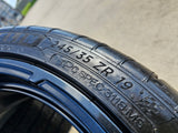 19" + 20" Chevy Corvette C8 OEM 14007 14008 wheels rims 2023 2024 2025 2026 NEW Texas Truck Tire