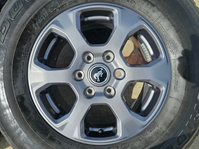 17" Ford Bronco Big Bend wheels rims 10384 OEM Ranger 2023 2024 2025 2026 Texas Truck Tire