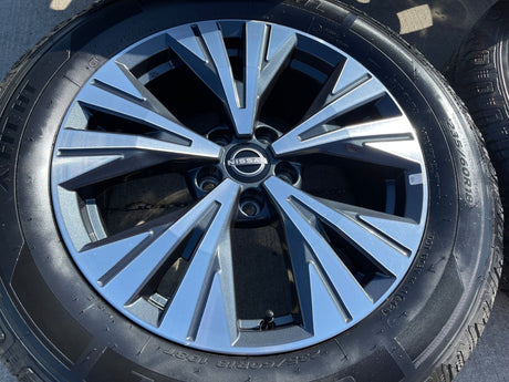 18" Nissan Murano Pathfinder FX35 FX45 QX60 OEM 62828 wheels rims 2023 2024 2025 Texas Truck Tire