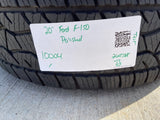 20" Ford F-150 Expedition OEM rims wheels polished 10004 tires COOPER A/T Texas Truck Tire