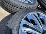 24" Cadillac Escalade IQ PLATINUM EV OEM wheels rims 2500 Hummer 2025 2026 NEW Texas Truck Tire