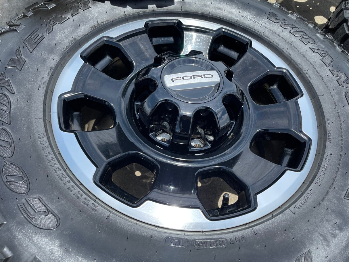 18" Ford F-250 F-350 OEM TREMOR rims wheels 10482 2023 2024 2025 2026 NEW Texas Truck Tire