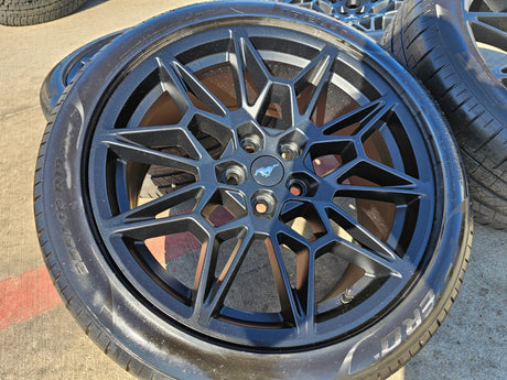 19" Ford Mustang GT Track Pack OEM 10600 10603 wheels rims 2025 2026 NEW Texas Truck Tire