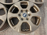 (5) 17" Ford Bronco wheels rims 10384 OEM Ranger BRONZE 2023 2024 2025 2026 NEW Texas Truck Tire