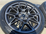 19" Ford Mustang GT Performance Track Pack OEM wheels rims 2023 2024 2025 NEW Texas Truck Tire