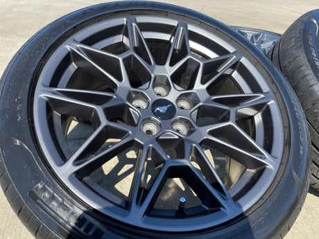 19" Ford Mustang GT Performance Track Pack OEM wheels rims 2023 2024 2025 NEW Texas Truck Tire
