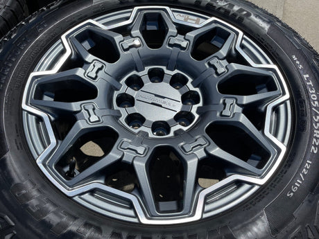 22" Hummer EV HEV 2500 OEM 8x165 14094 wheels rims tires 2023 2024 2025 2026 NEW Texas Truck Tire