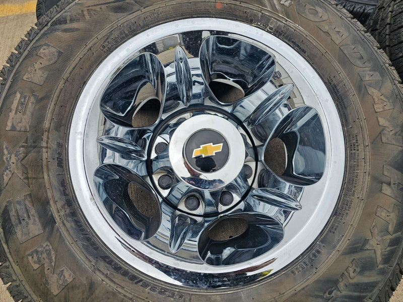 17" Chevy Silverado GMC Sierra 3500 Dually simulator rims wheels OEM 8094 NEW Texas Truck Tire