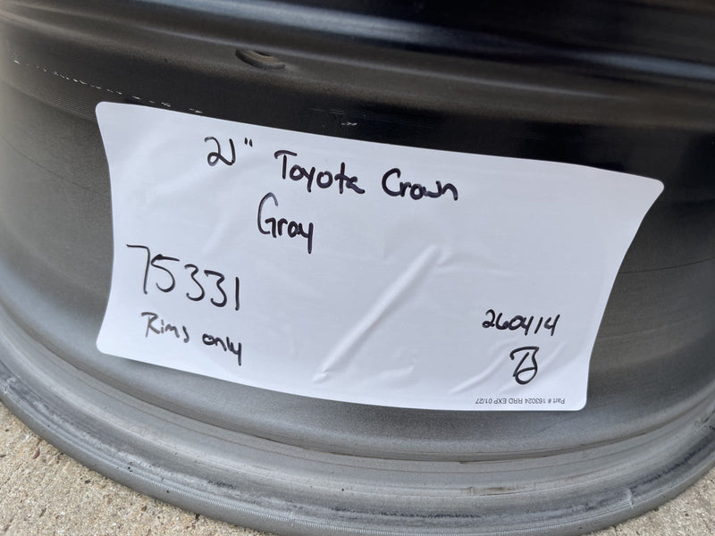 21" Toyota Crown OEM wheels rims 75331 Camry Avalon Lexus 2024 2025 2026 Texas Truck Tire
