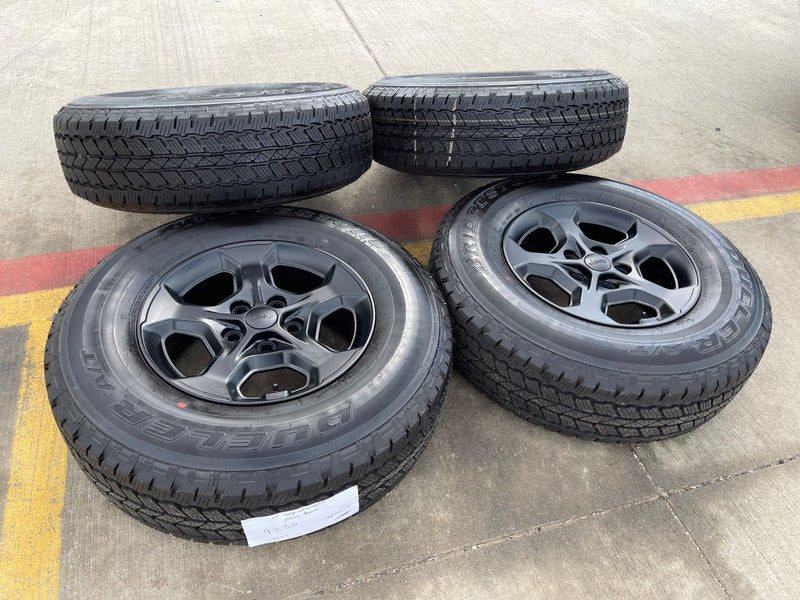 17" Jeep Wrangler Gladiator RUBICON OEM 9236 wheels rims DISCOUNTED Texas Truck Tire