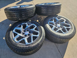 20" GMC Sierra Yukon AT4 Tahoe Silverado 95369 OEM wheels rims NITRO Texas Truck Tire