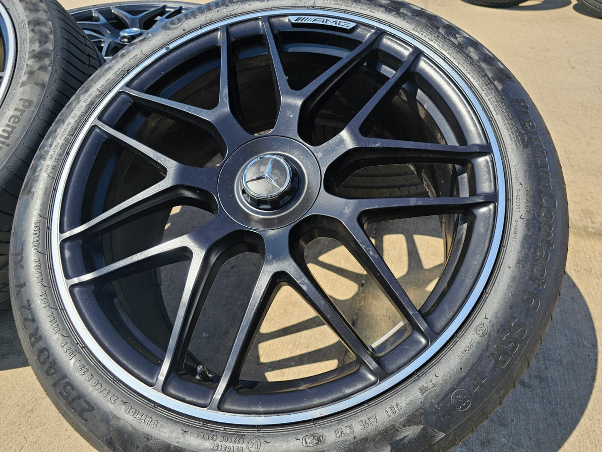 22" Mercedes GLE63 GLE43 GLE53 AMG OEM wheels rims 2020 2021 2022 2023 2024 2025 Texas Truck Tire