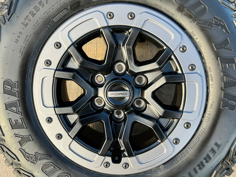 17" Ford Ranger Raptor Beadlock wheels rims Bronco 2024 2025 2026 NEW Texas Truck Tire