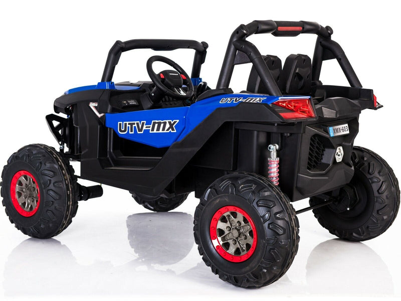 12V Kids Ride-On Toy Electric Car - Mini Moto UTV 4x4 - Black, Blue, White, Red, Pink