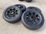 20" Ford F-250 F-350 OEM black Lariat wheels rims 10299 10484 NEW Texas Truck Tire