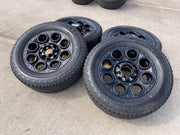 20" Ford F-250 F-350 OEM black Lariat wheels rims 10299 10484 NEW Texas Truck Tire