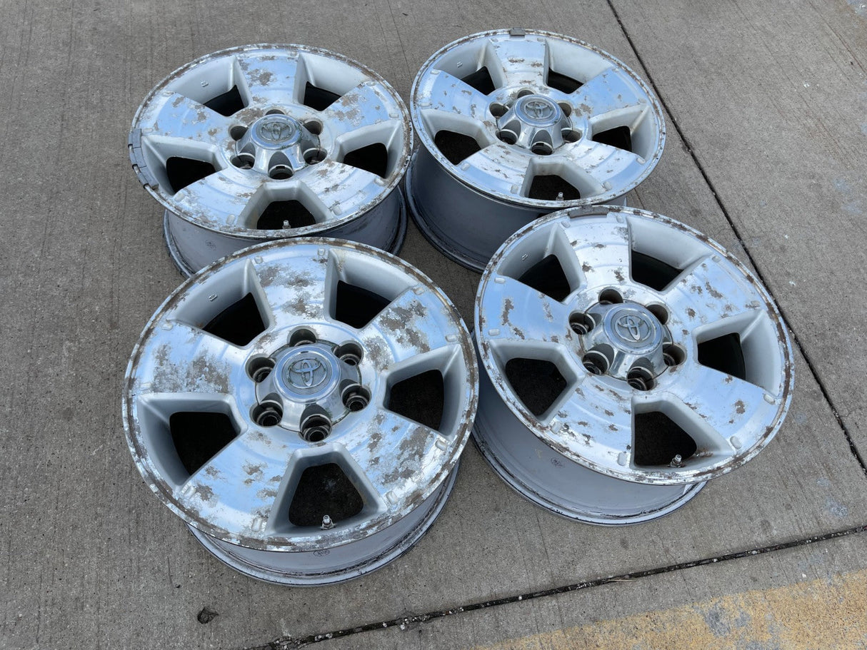 17" Toyota Tacoma 4Runner OEM wheels rims 69463 69429 Texas Truck Tire