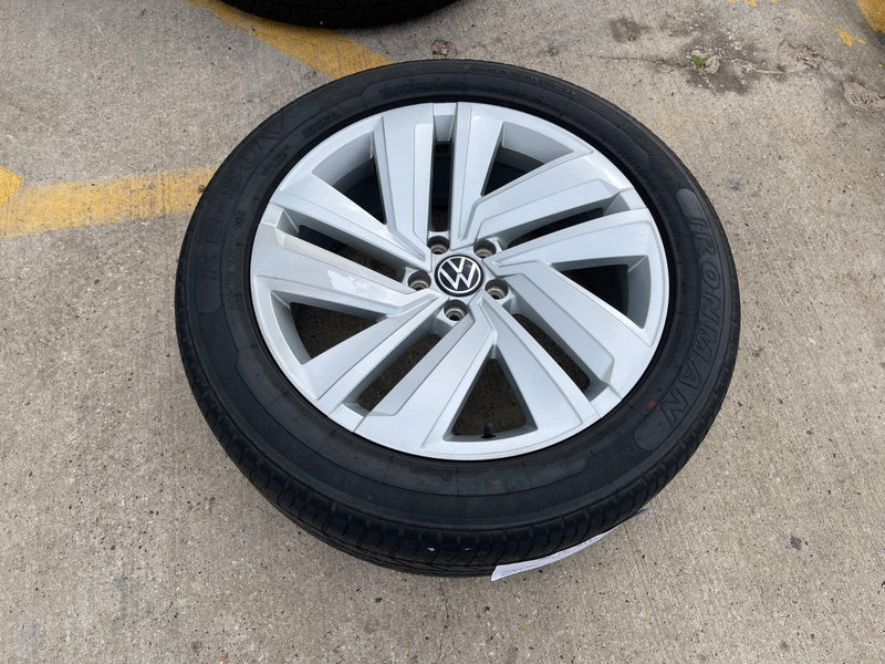 20" VW Atlas OEM wheel rim tire 70076 Audi Q7 Q8 2020 2021 2022 2023 2024 2025 Texas Truck Tire