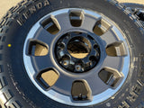 18" Ford F-250 F-350 OEM TREMOR rims wheels 10482 KENDA KLEVER R/T 33" NEW Texas Truck Tire