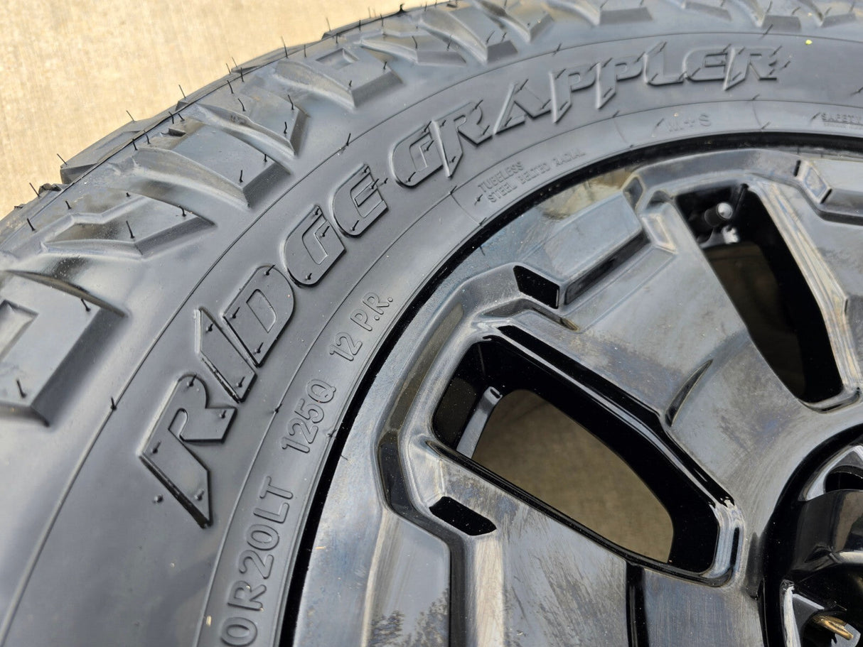 20" Ford F-250 F-350 OEM Limited Tremor 10487 wheels rims 2025 2026 NEW 35" Texas Truck Tire