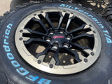 18" GMC Sierra Chevy Silverado OEM Beadlock wheels rims Canyon Colorado NEW BFG Texas Truck Tire