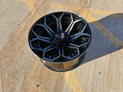(1) 20x10 4play 4P80R  wheel rim 8x165 NEW ET -24 Chevy GMC Ram 2500 3500 Texas Truck Tire