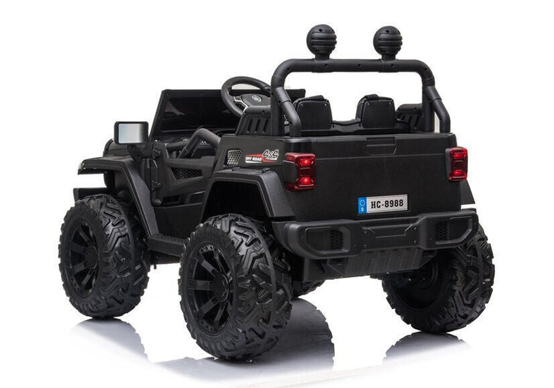12V Children's Ride-On Jeep with Rubber Tires, 4WD, and Wireless Control