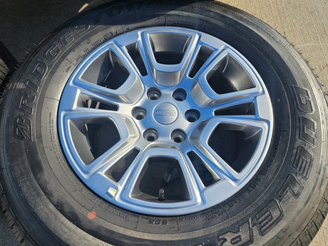 18" Jeep Grand Wagoneer OEM 95374 9295 wheels rims Ram 1500 2024 2025 2026 NEW Texas Truck Tire