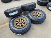 17" 4Runner Toyota Tacoma OEM BRONZE wheels rims FJ FALKEN WILDPEAK A/T4 NEW Texas Truck Tire