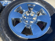 20" GMC Sierra Yukon DENALI OEM wheels rims 5419 BRIDGESTONE DUELER A/T NEW Texas Truck Tire