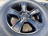 20" Dodge Ram 1500 OEM LIMITED Black 2676 2723 wheels rims NEW HANKOOK A/T2 Texas Truck Tire