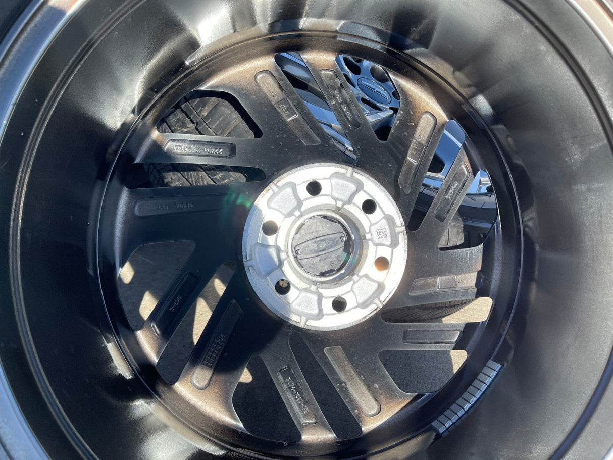 22" Lincoln Navigator OEM 94225 rims wheels BLACK LABEL 2025 2026 MICHELIN Texas Truck Tire