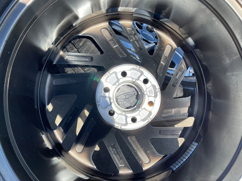 22" Lincoln Navigator OEM 94225 rims wheels BLACK LABEL 2025 2026 MICHELIN Texas Truck Tire