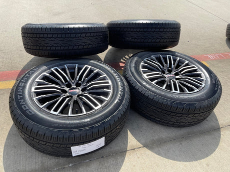 20" GMC Sierra Yukon Chevy Silverado OEM wheels rims 2024 2025 2026 NEW Texas Truck Tire