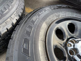 17" Chevy Silverado 1500 Tahoe PPV OEM 5223 8074 wheels rims BRIDGESTONE A/T Texas Truck Tire