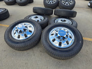 18" GMC Sierra 3500 DENALI Dually rims wheels OEM 8x210 2025 2026 MICHELIN NEW Texas Truck Tire