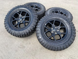 17" Jeep Gladiator OEM wheels rims 9326 95729 Wrangler BFG KM2 Texas Truck Tire