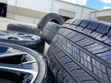 21" Lincoln Nautilus Black Label OEM 10563 rims wheels 2025 2026 NEW MICHELIN Texas Truck Tire