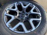 20" Dodge Ram 1500 OEM 94059 Laramie wheels rims 68583860AA 2024 2025 2026 NEW Texas Truck Tire