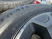 20" Dodge Ram 1500 OEM Laramie Black 2680 wheels rims tires HANKOOK A/T2 NEW Texas Truck Tire