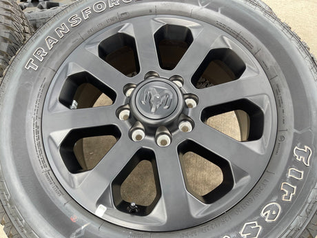 20" Dodge Ram 2500 3500 LARAMIE OEM 2700 wheels rims 2024 2025 2026 2027 NEW Texas Truck Tire
