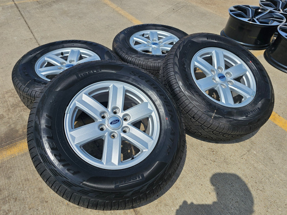 17" Ford F-150 Expedition OEM rims wheels 10339 tires 2024 2025 NEW PIRELLI A/T Texas Truck Tire
