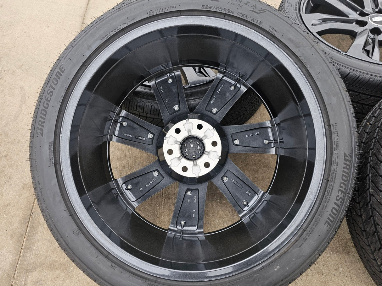 24" Cadillac Escalade V OEM wheels rims tires 2022 2023 2024 2025 2026 NEW Texas Truck Tire