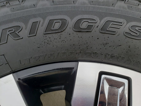 20" GMC Sierra DENALI ULTIMATE 2500 3500 OEM wheels rims 5958 14138 A/T tires Texas Truck Tire
