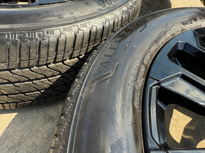 22" GMC Yukon Sierra DENALI OEM wheels rims 14025 97000 tires Texas Truck Tire