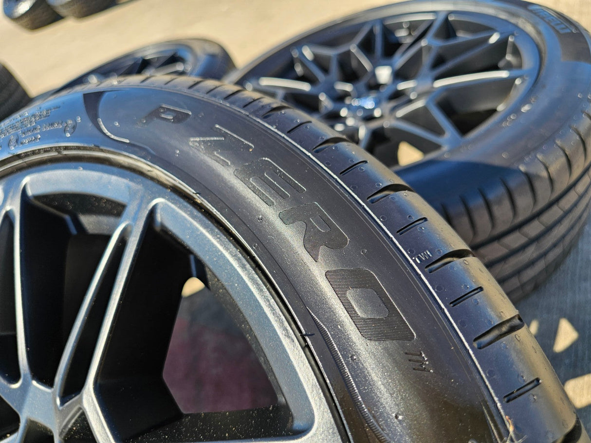 19" Ford Mustang GT Track Pack OEM 10600 10603 wheels rims 2025 2026 NEW Texas Truck Tire