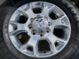 18" Ram 2500 3500 Laramie Power Wagon OEM wheels rims 2693 tires FIRESTONE A/T2 Texas Truck Tire